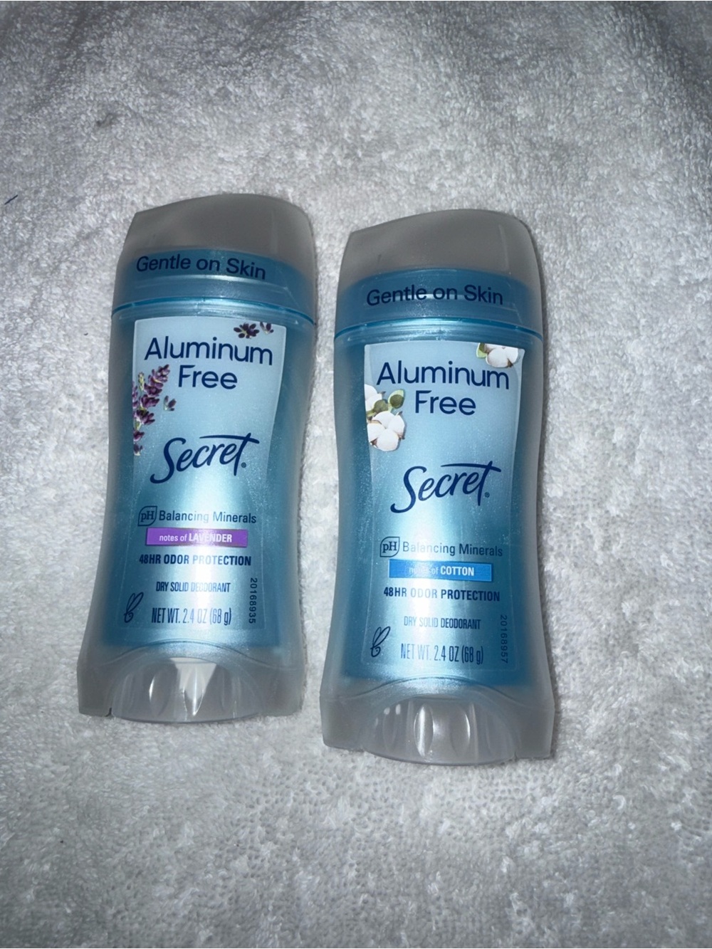 Secret deodorant